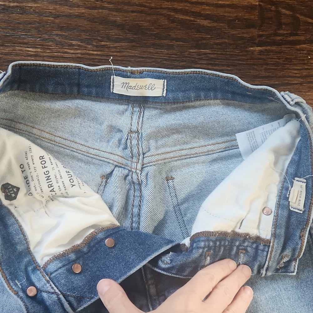 Madewell High Rise Skinny Size 27 - Picture 3 of 6
